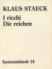 Klaus Staeck "I ricchi/Die reichen". (Factotumbook 14)