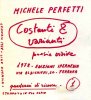Costanti & Varianti