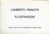 Lamberto Pignotti. Illustrazioni (invito)