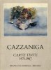Cazzaniga, Carte Tinte 1971-1987